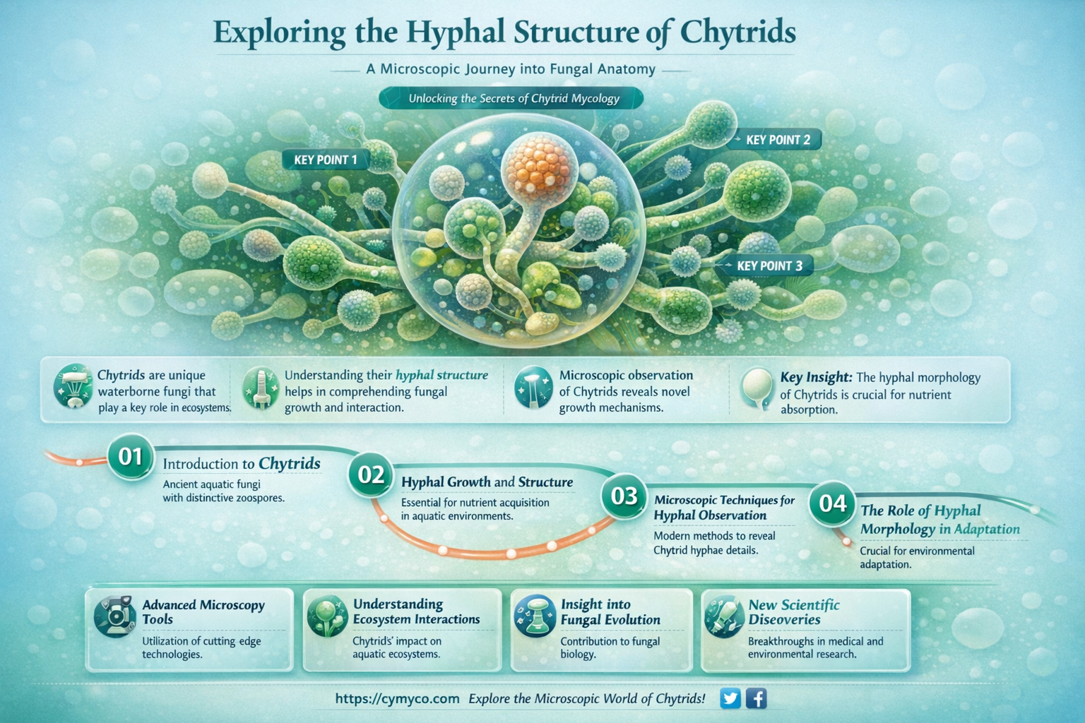 do chytrids have well-defined hyphae