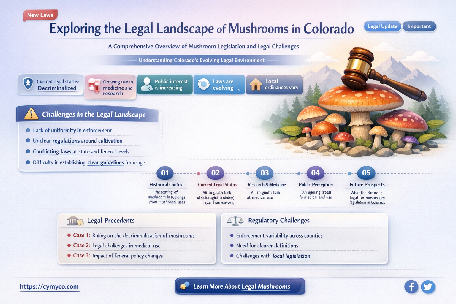 are mushrooms legal in co