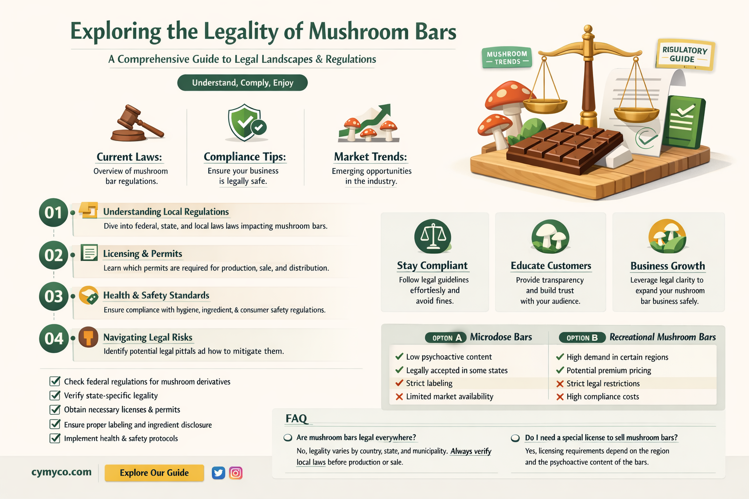 are mushroom bars legal