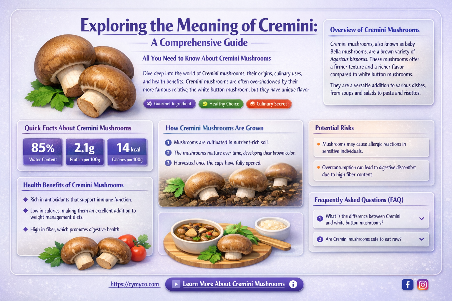 what does cremini mean