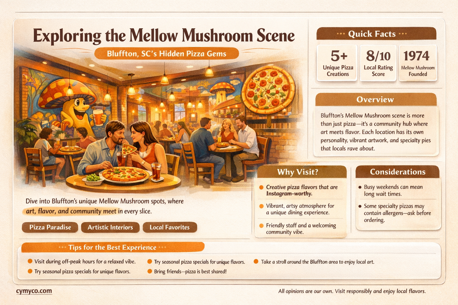 does mellow mushroom bluffton sc