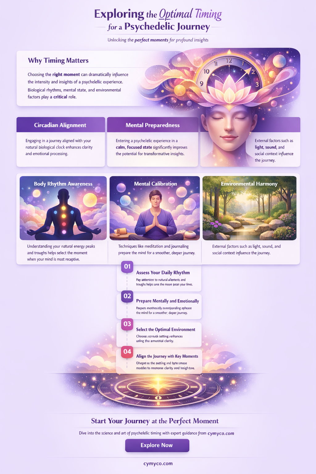 when to take magic mushrooms