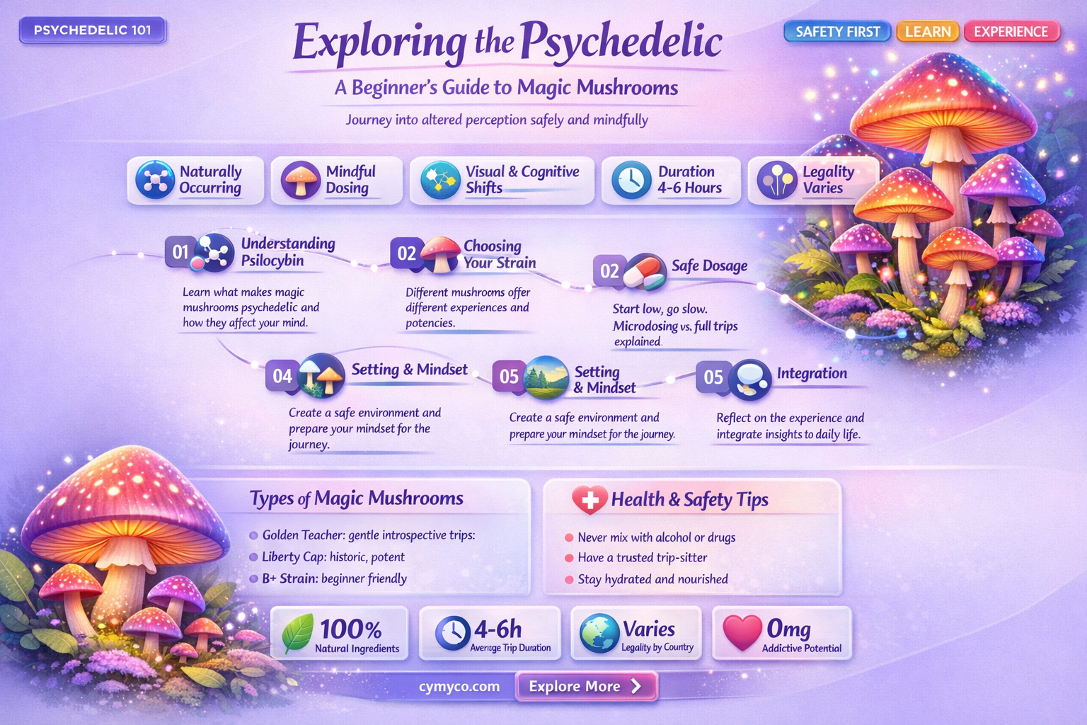 how to eat magic mushroom