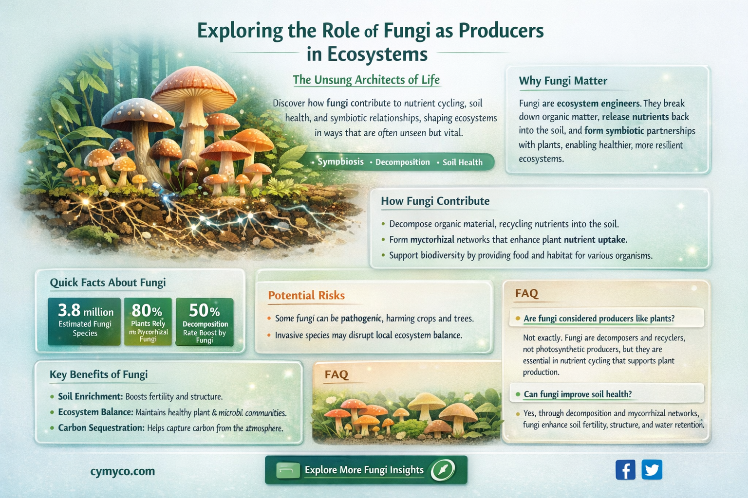 is fungus a producer