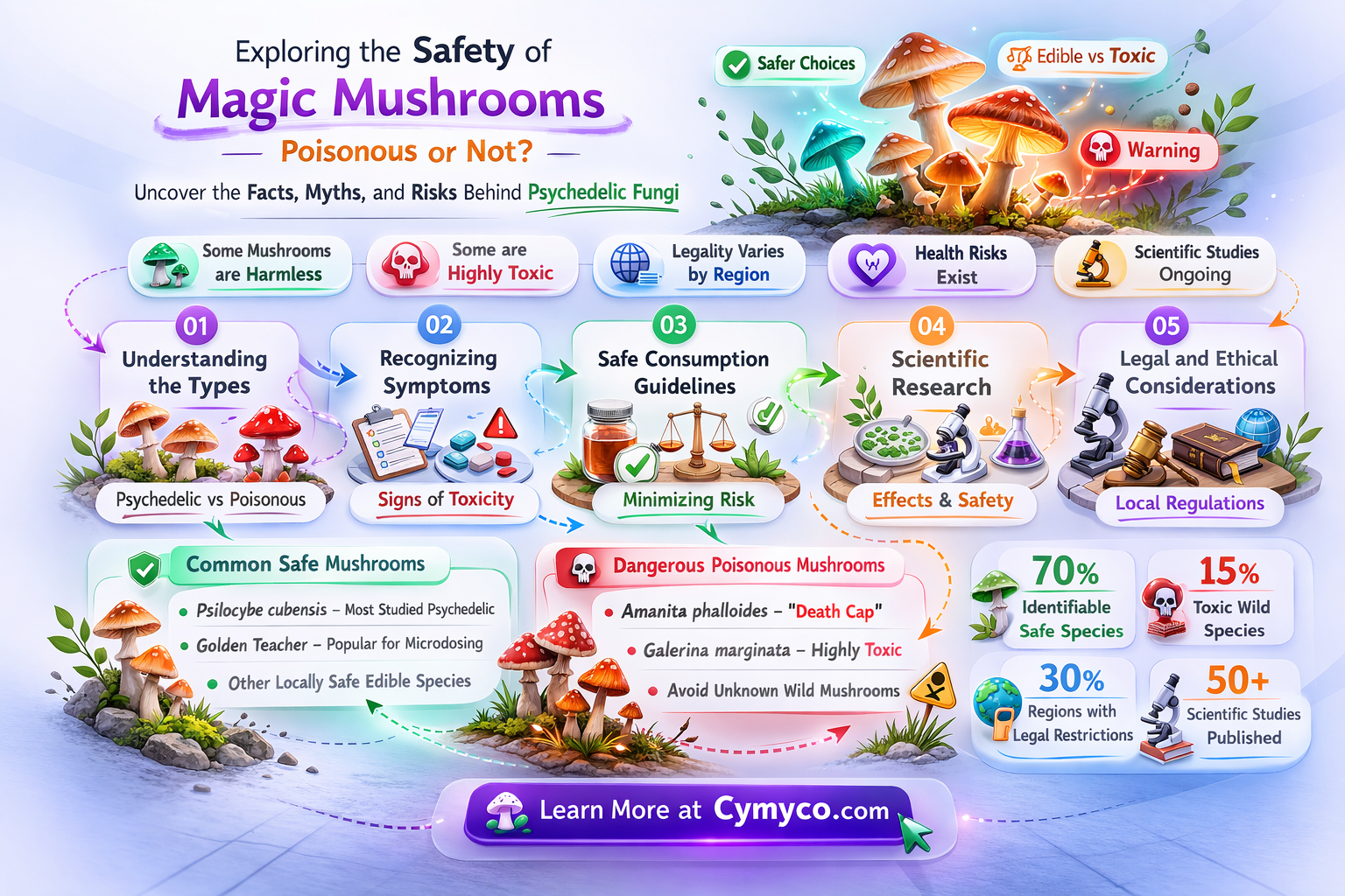 are magic mushrooms poisonous