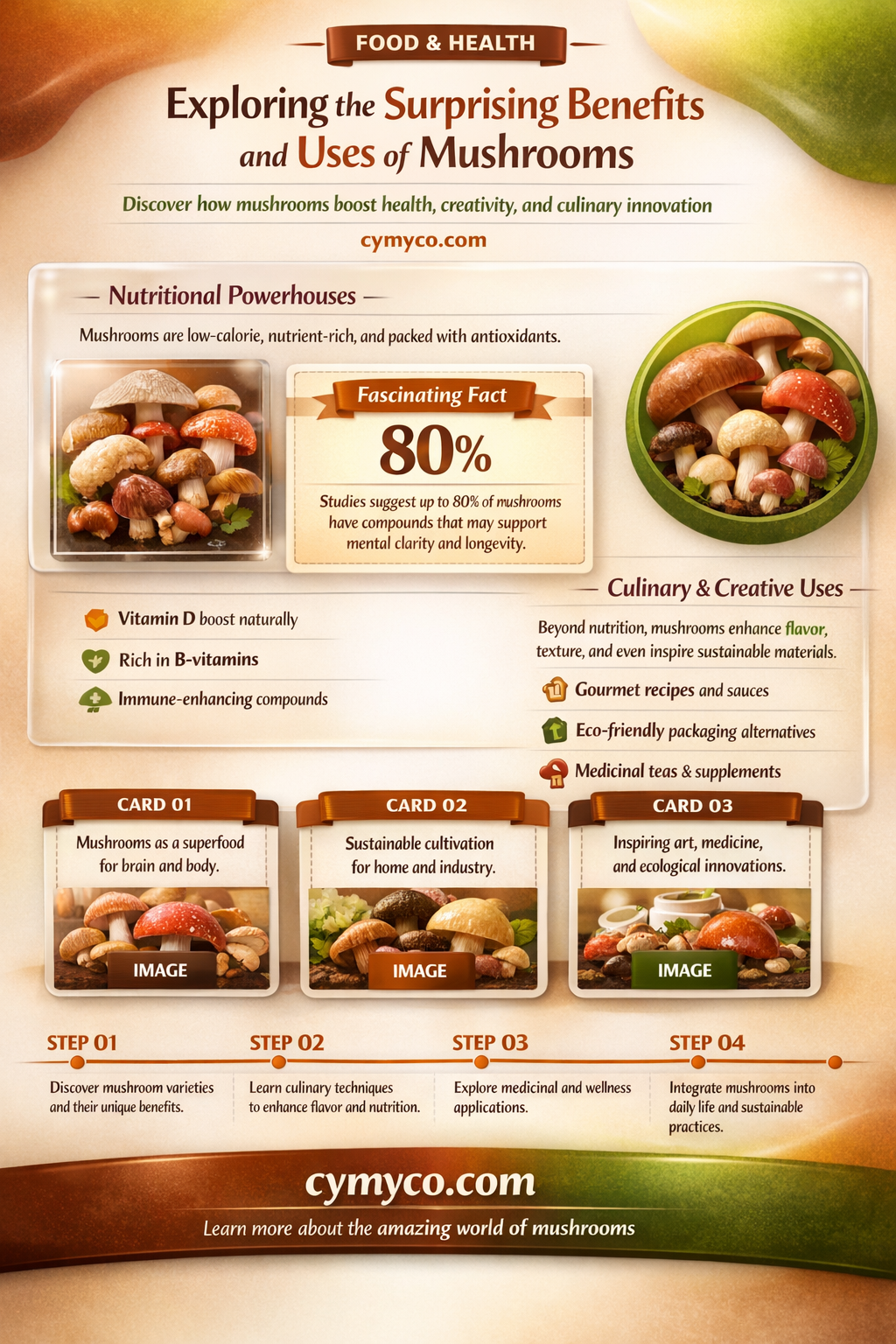 what do you get from mushrooms