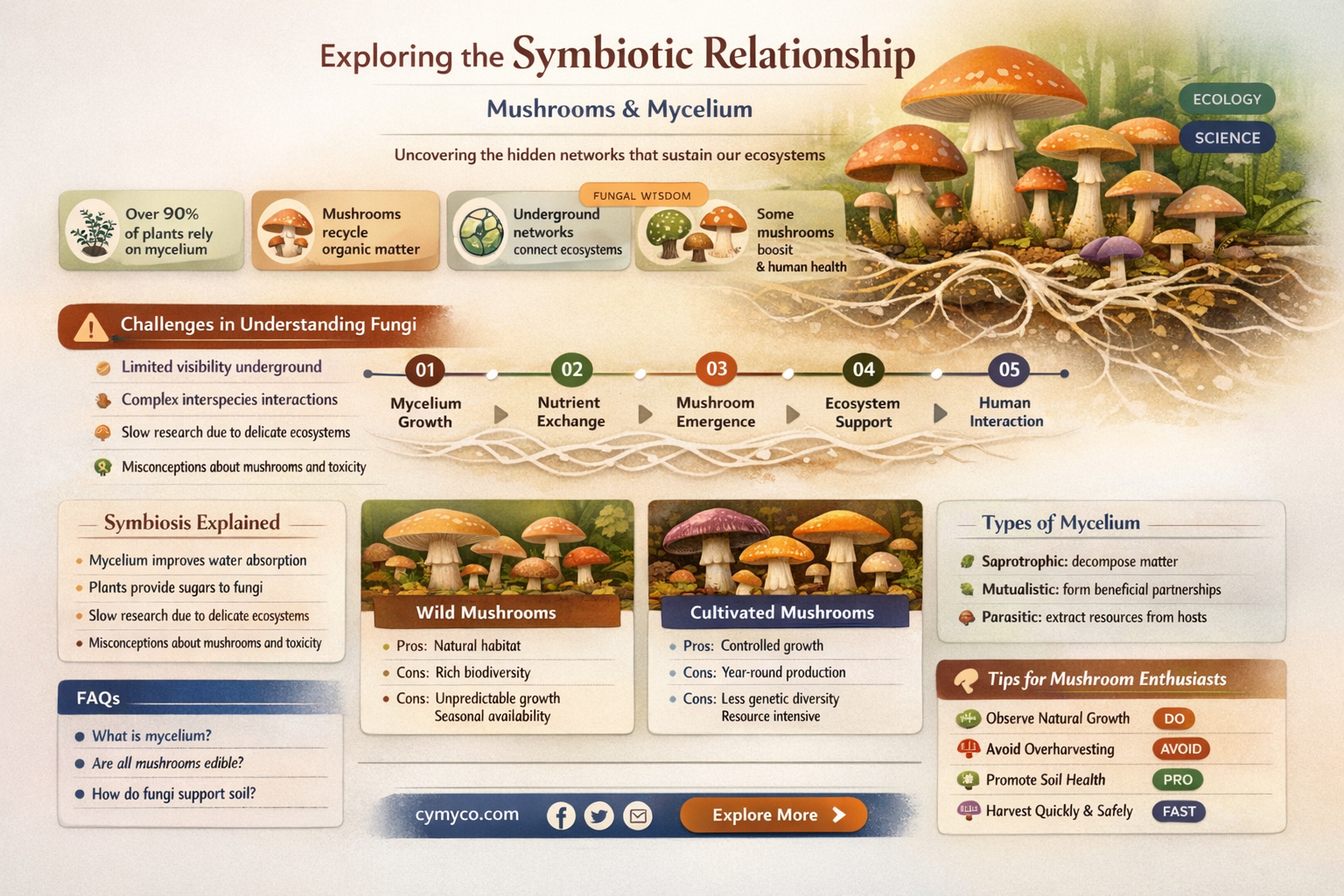 can mooshrooms spawn on mycelium