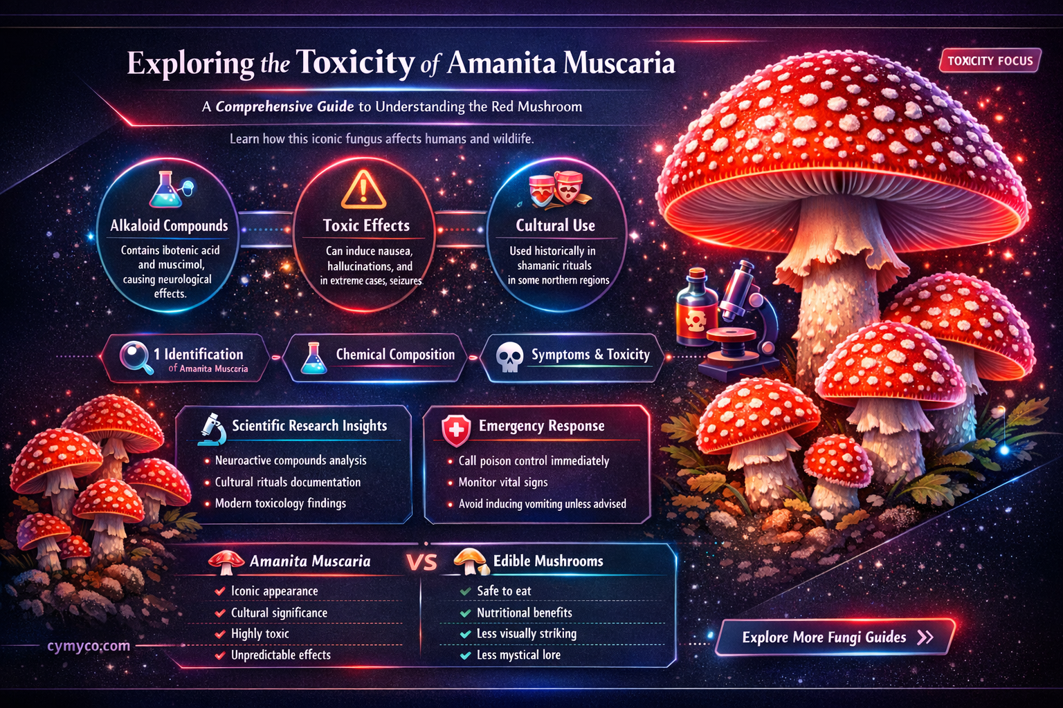 is amanita muscaria poisonous