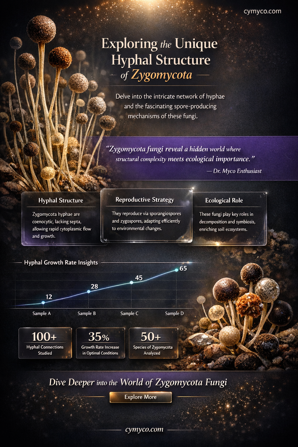 do zygomycota have coenocytic hyphae