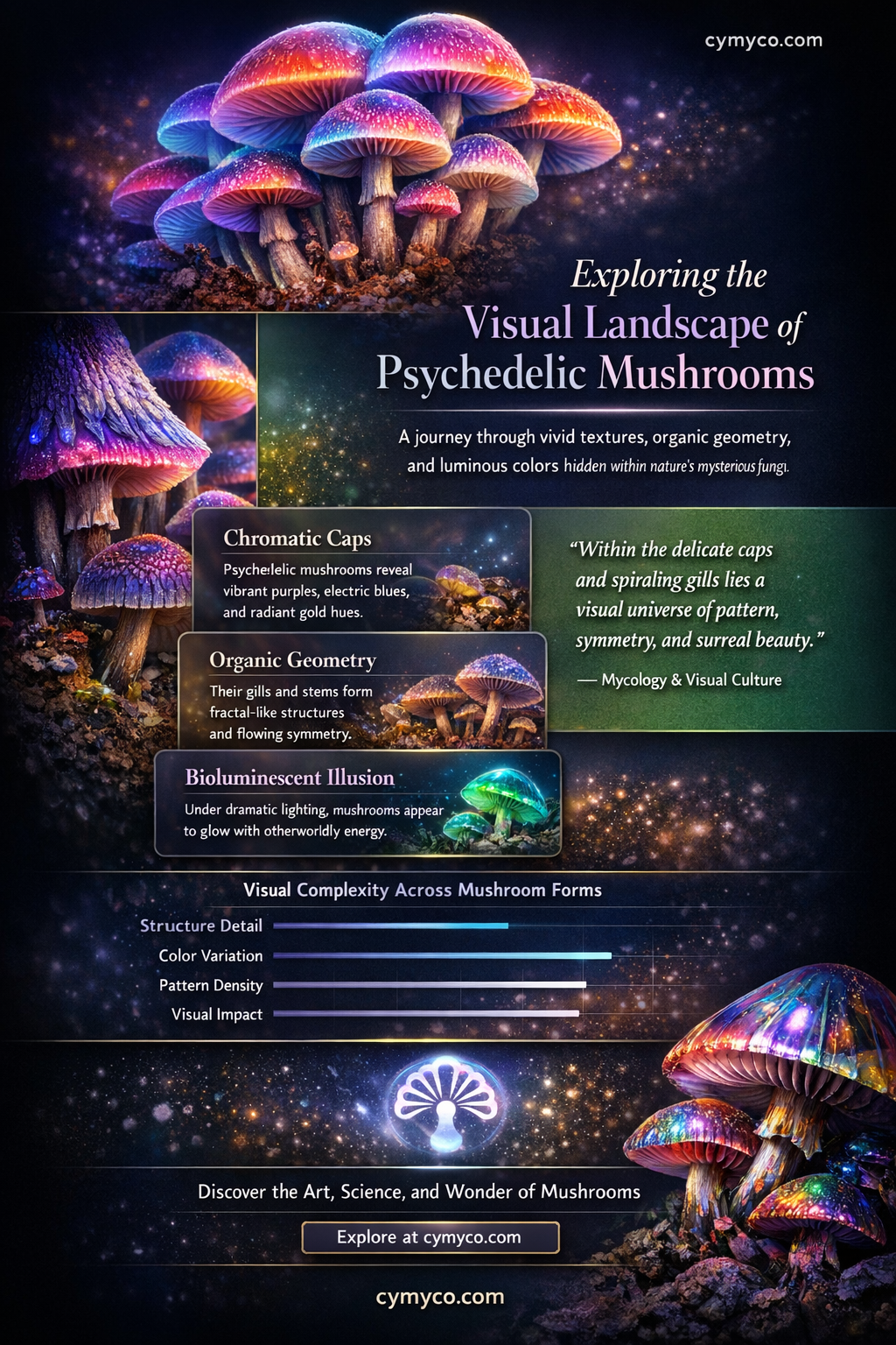 where are drug mushrooms look like