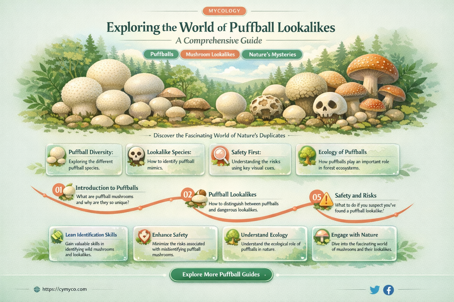 are there any puffball look alikes