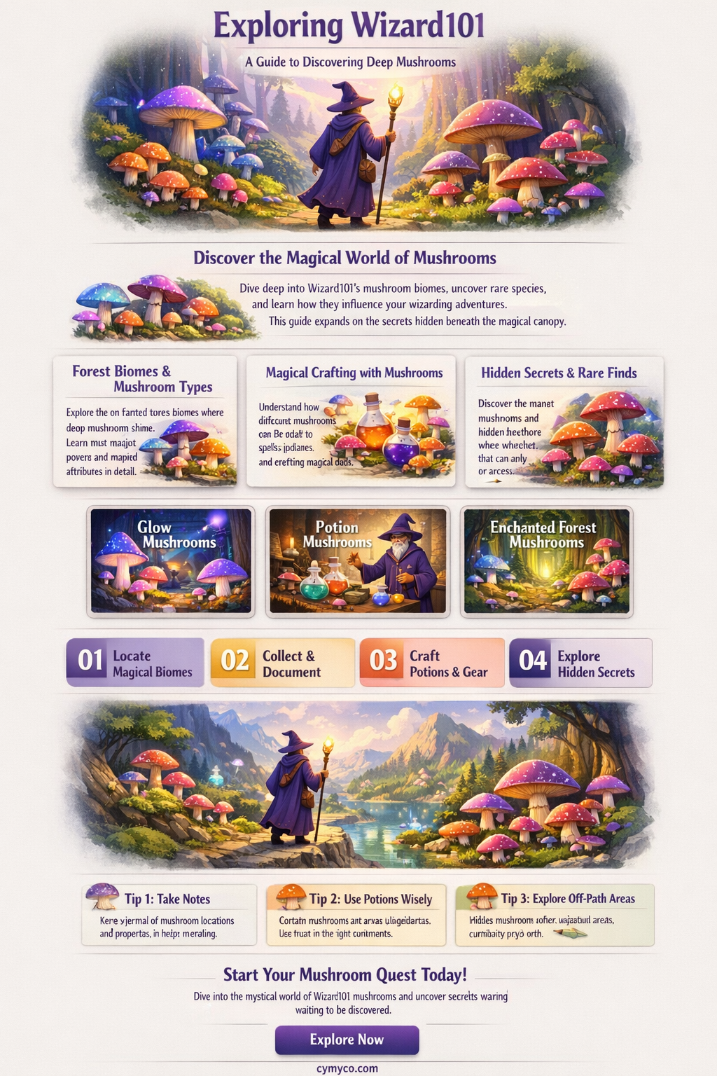 where to find deep mushroom in wizard101