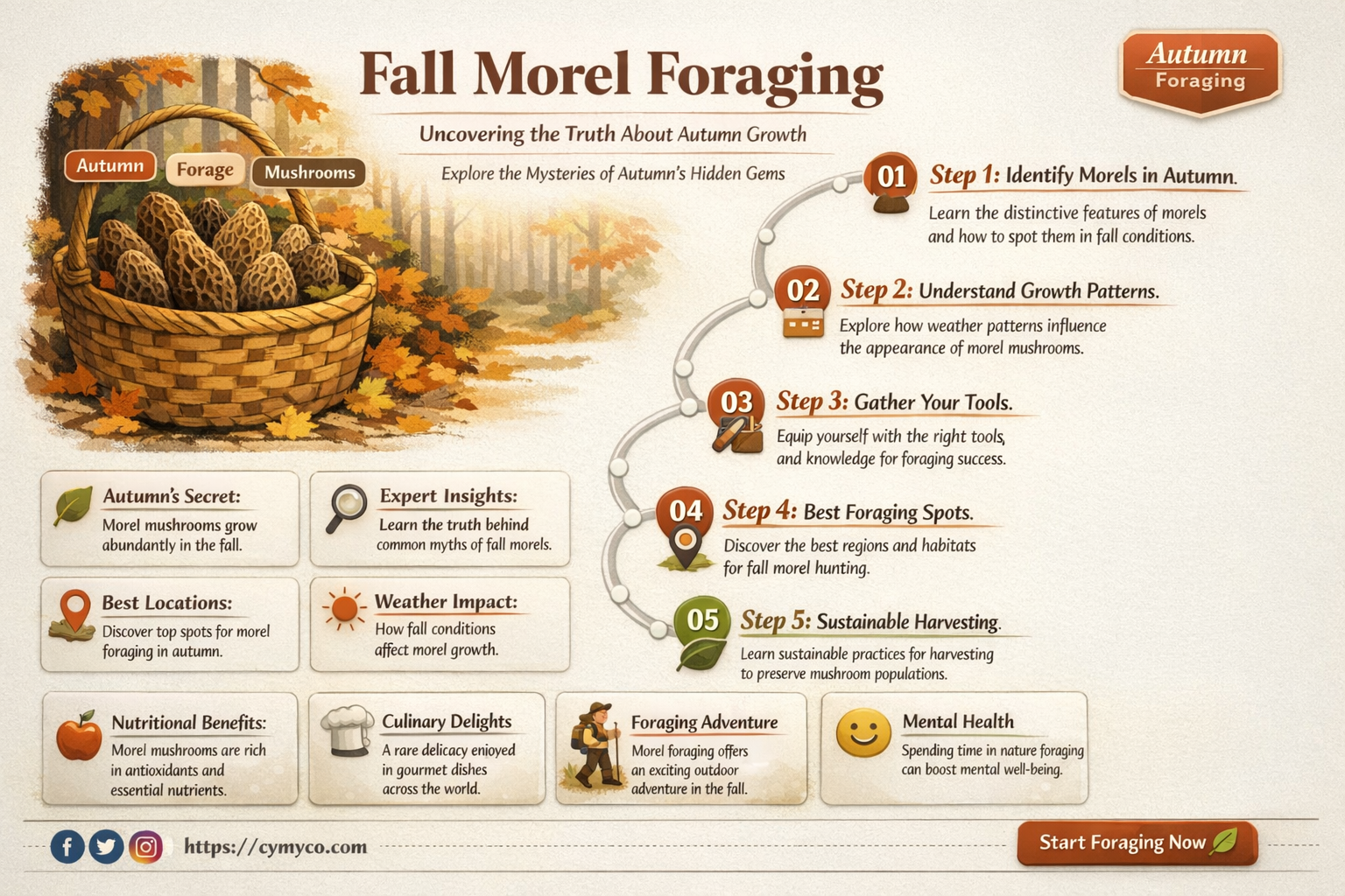 do morels grow in the fall