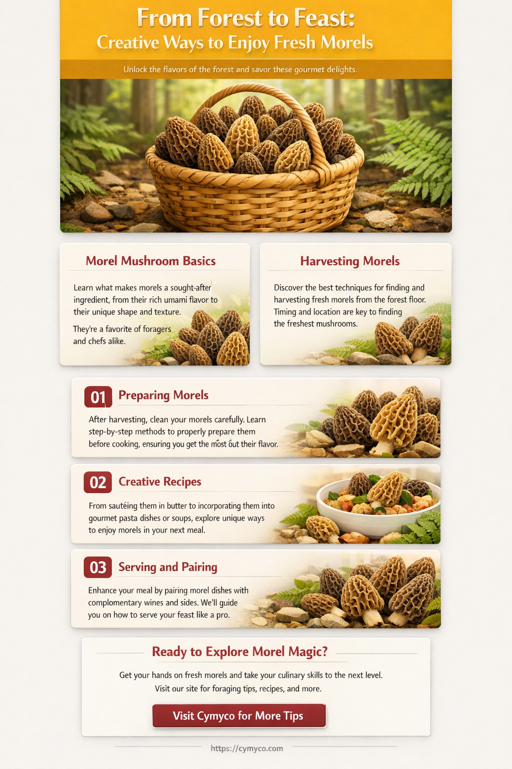 what to do with morels after picking