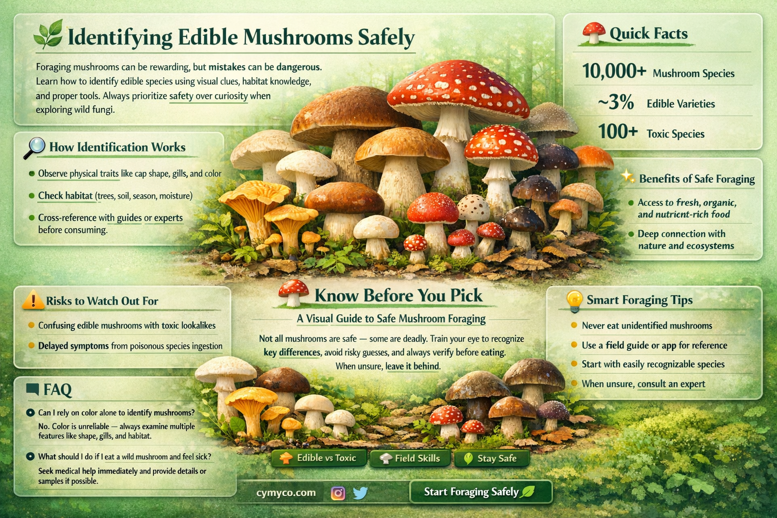 how to tell if mushrooms are good