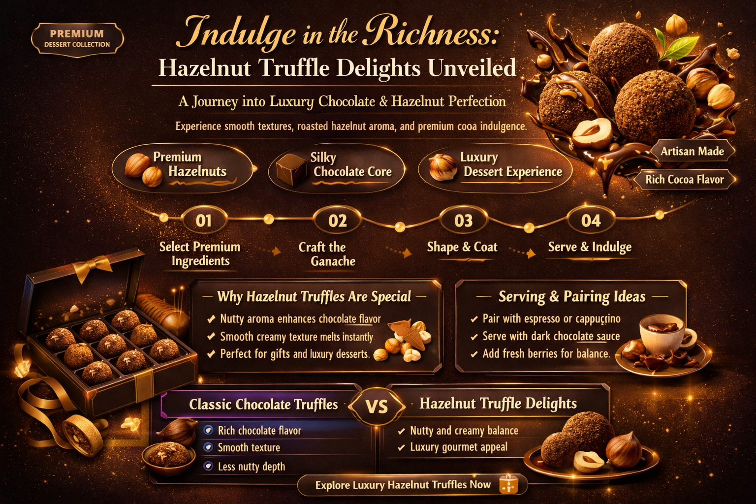 what is hazelnut truffle