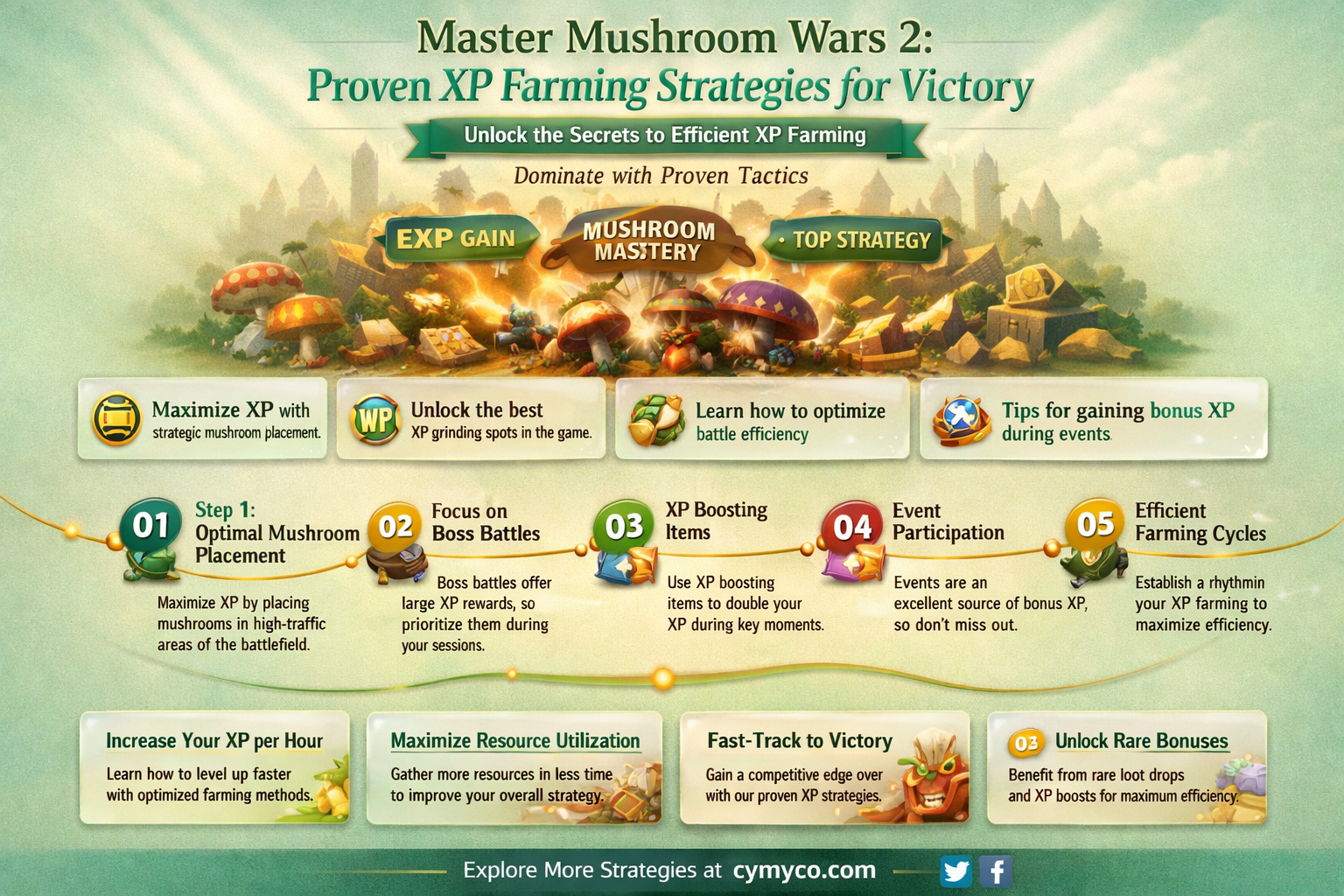 how to get xp in mushroom wars 2