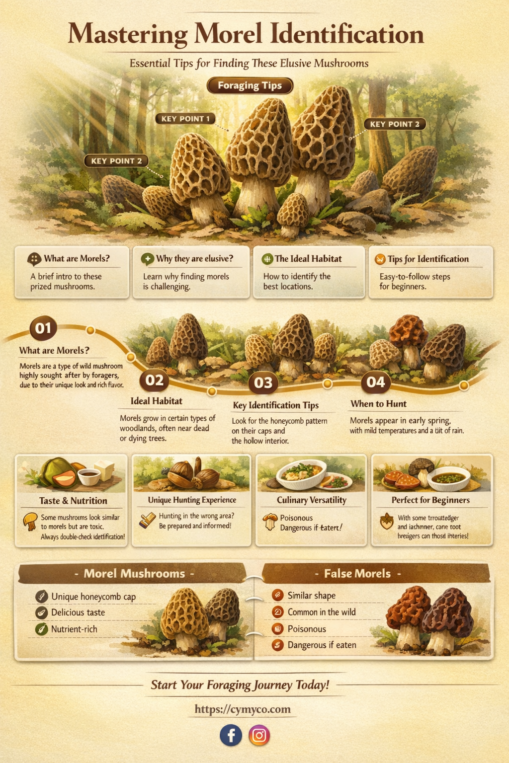 how to identify morels
