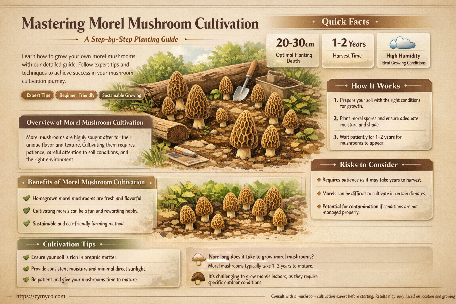 how to plant morel mushrooms