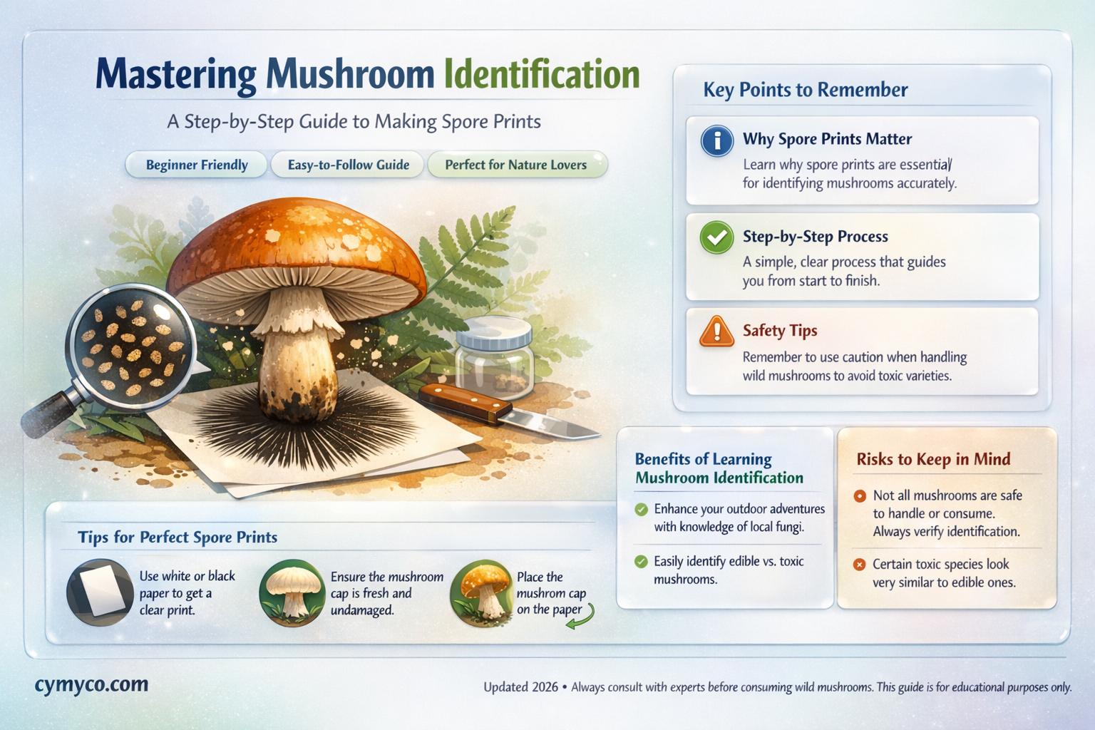 how to make spore prints