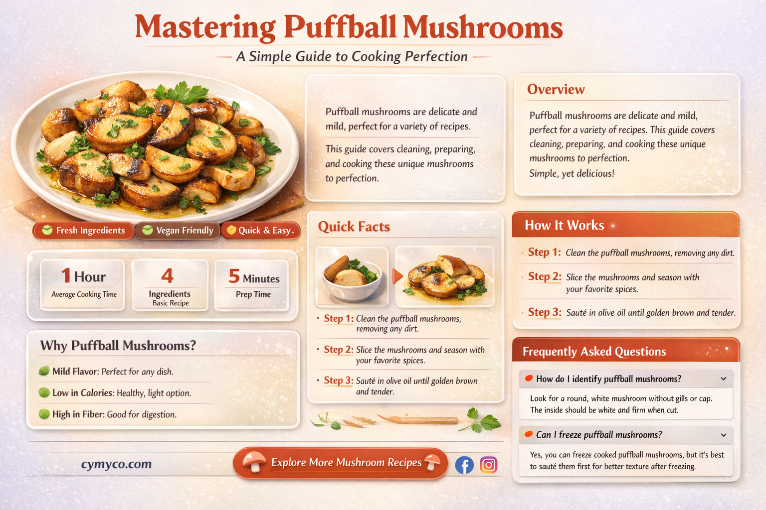 how to cook puffball mushrooms