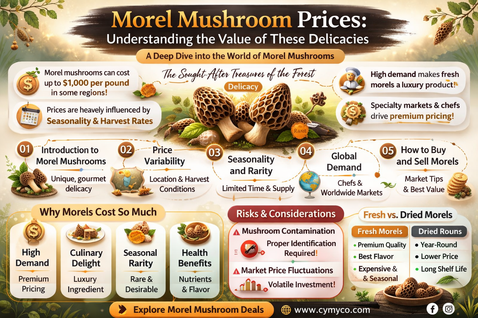 how much are morels