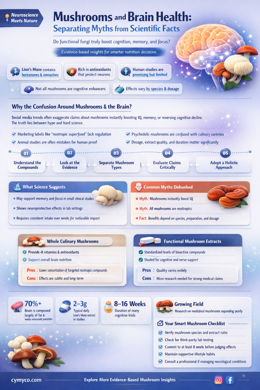 are mushrooms bad for your brain