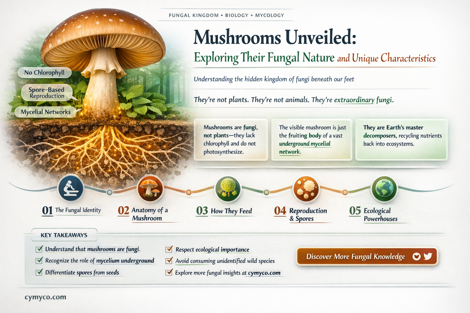 are mushrooms a fungus