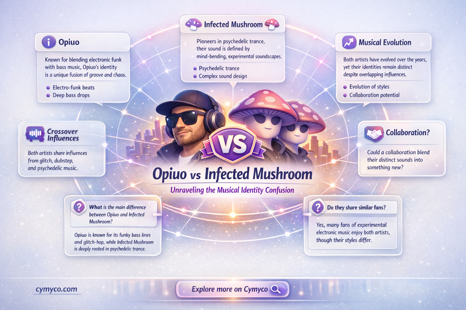 did opiuo used to be infected mushroom