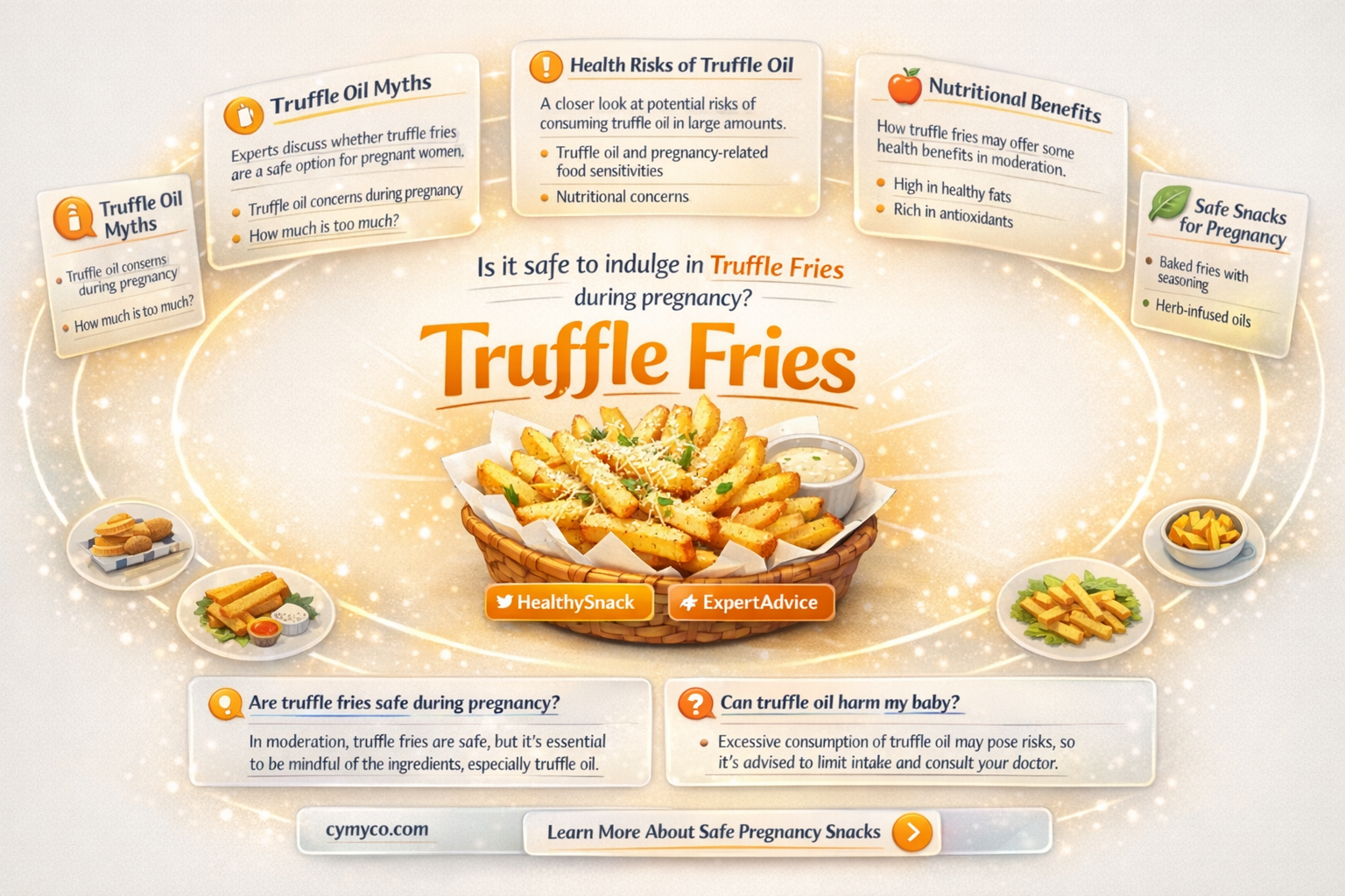 can i eat truffle fries when pregnant