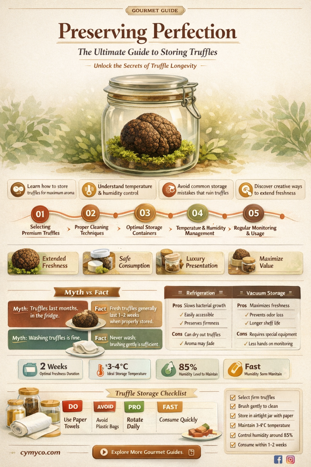 how to store a truffle