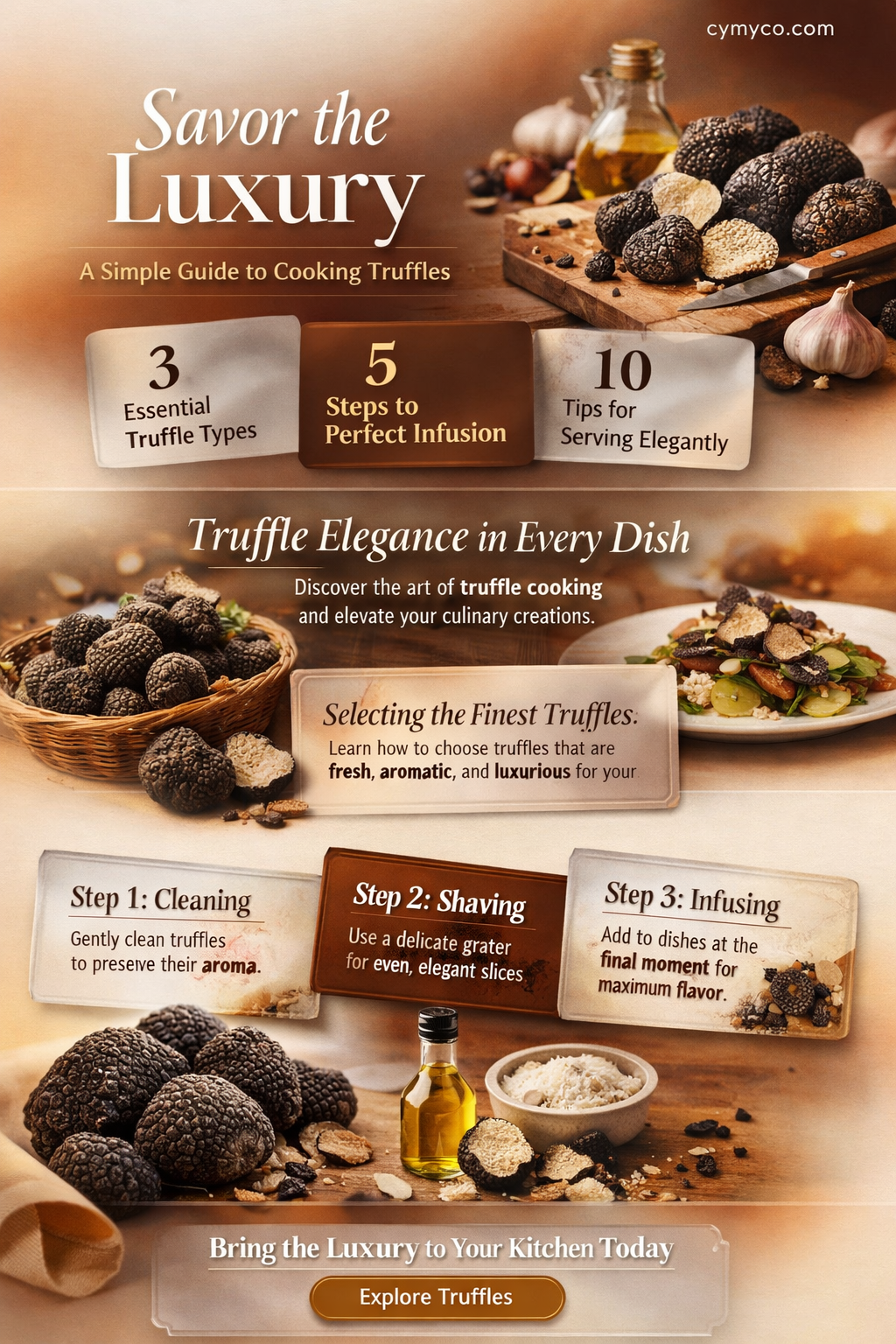 how to cook a truffle
