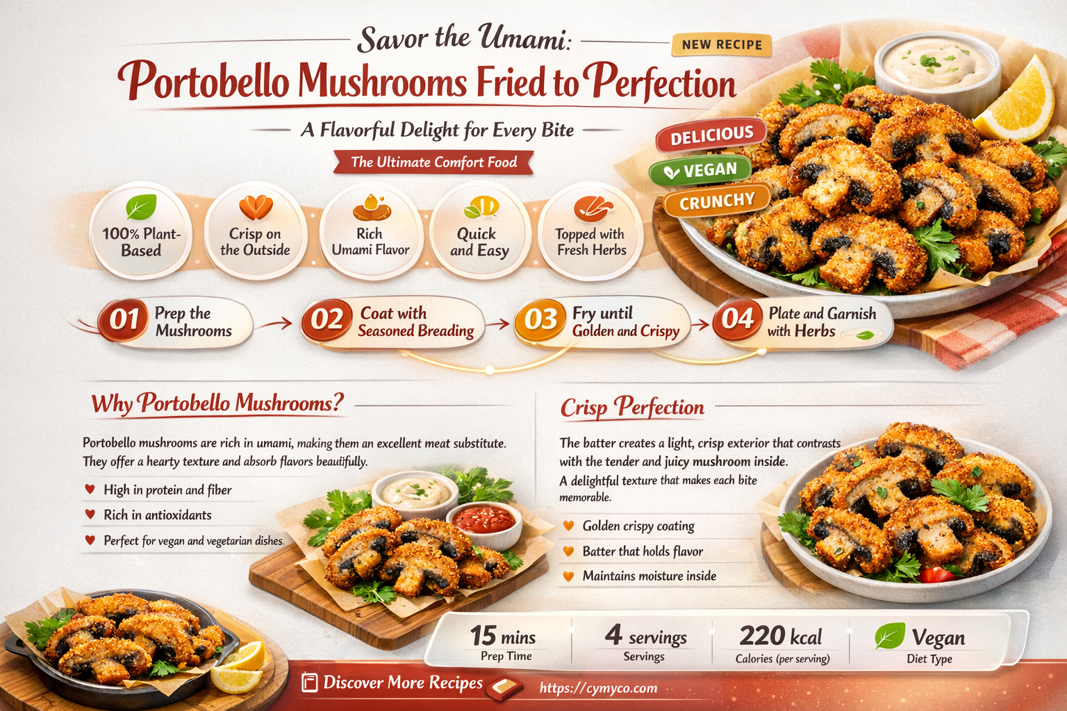 how to fry portobello mushrooms to taste like meat