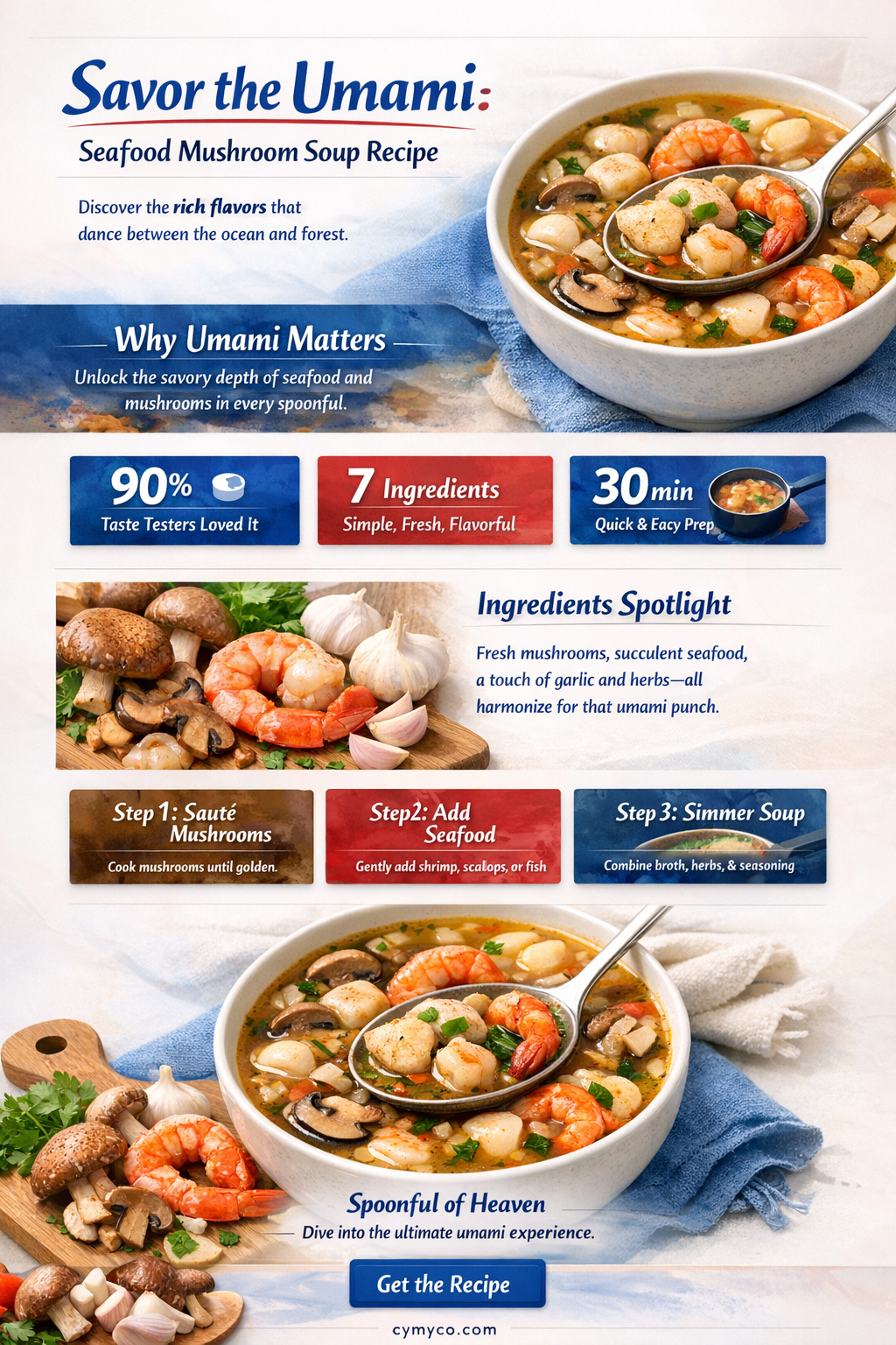 how to cook seafood mushrooms in soup