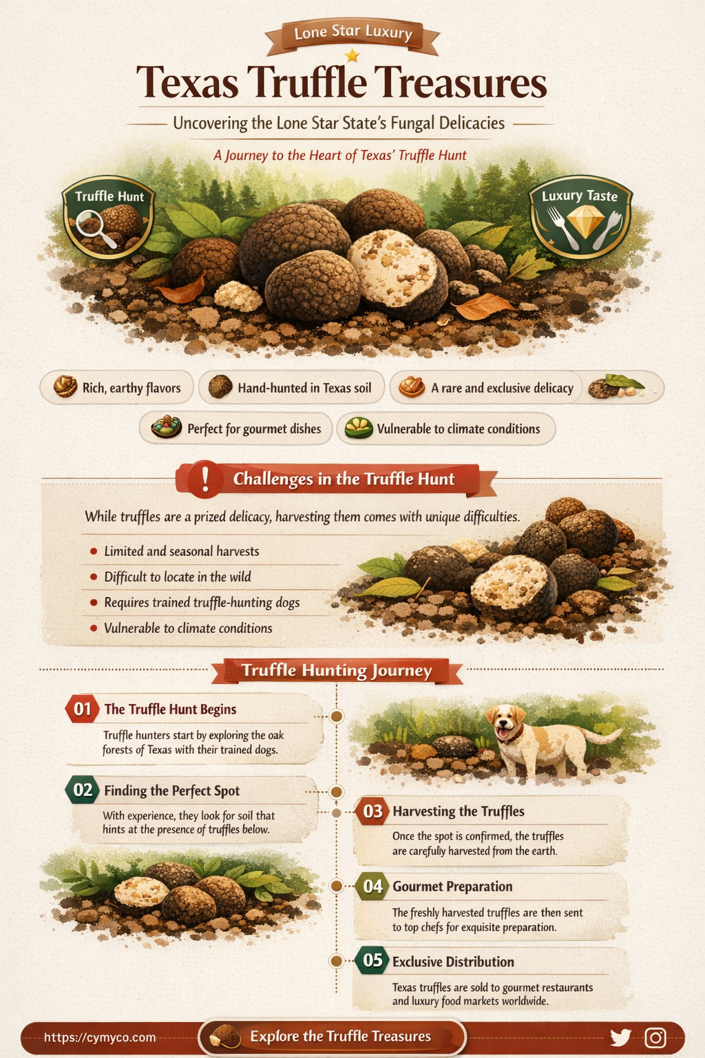 are there truffles in texas