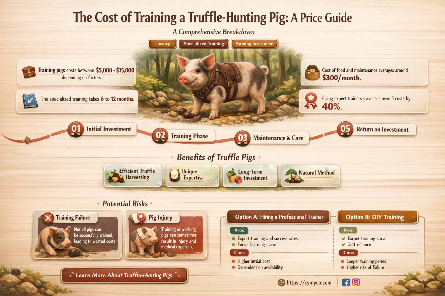 how much is a truffle pig