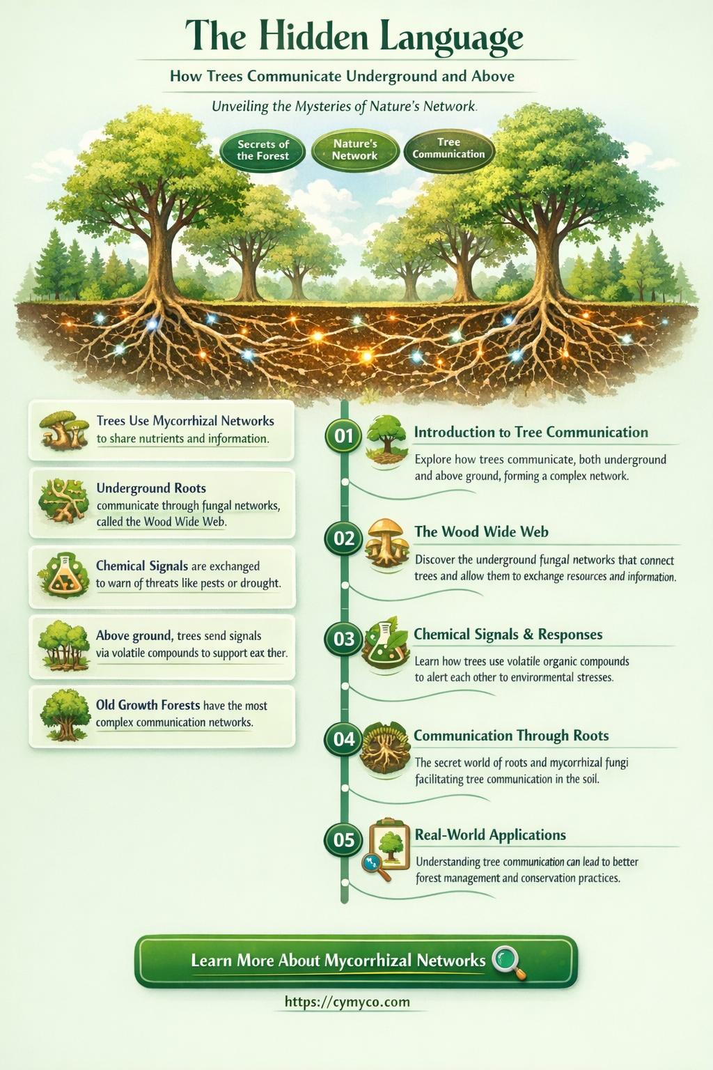 how do trees communicate