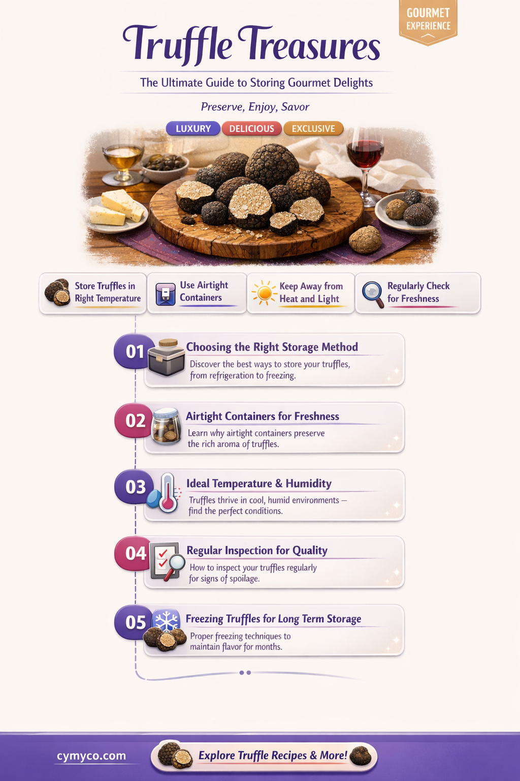 how to store truffles