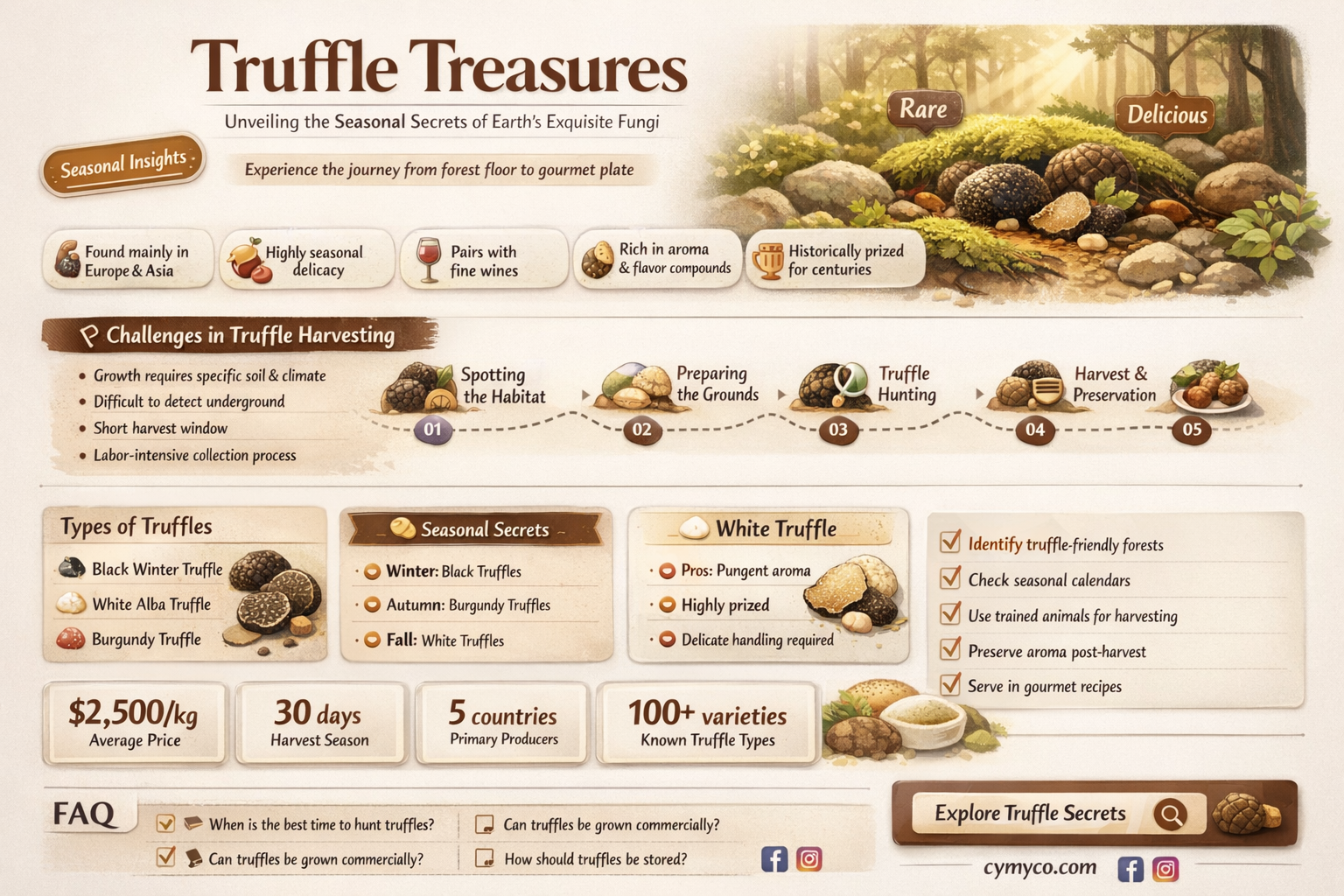 when are truffles in season