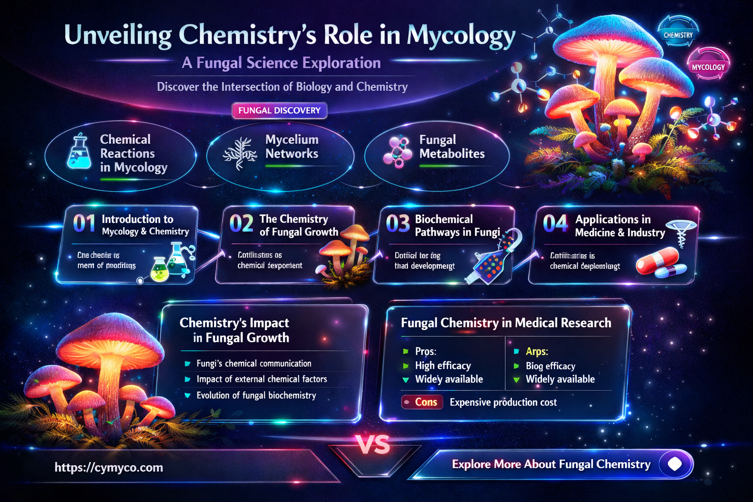 how much chemistry do you use in mycology