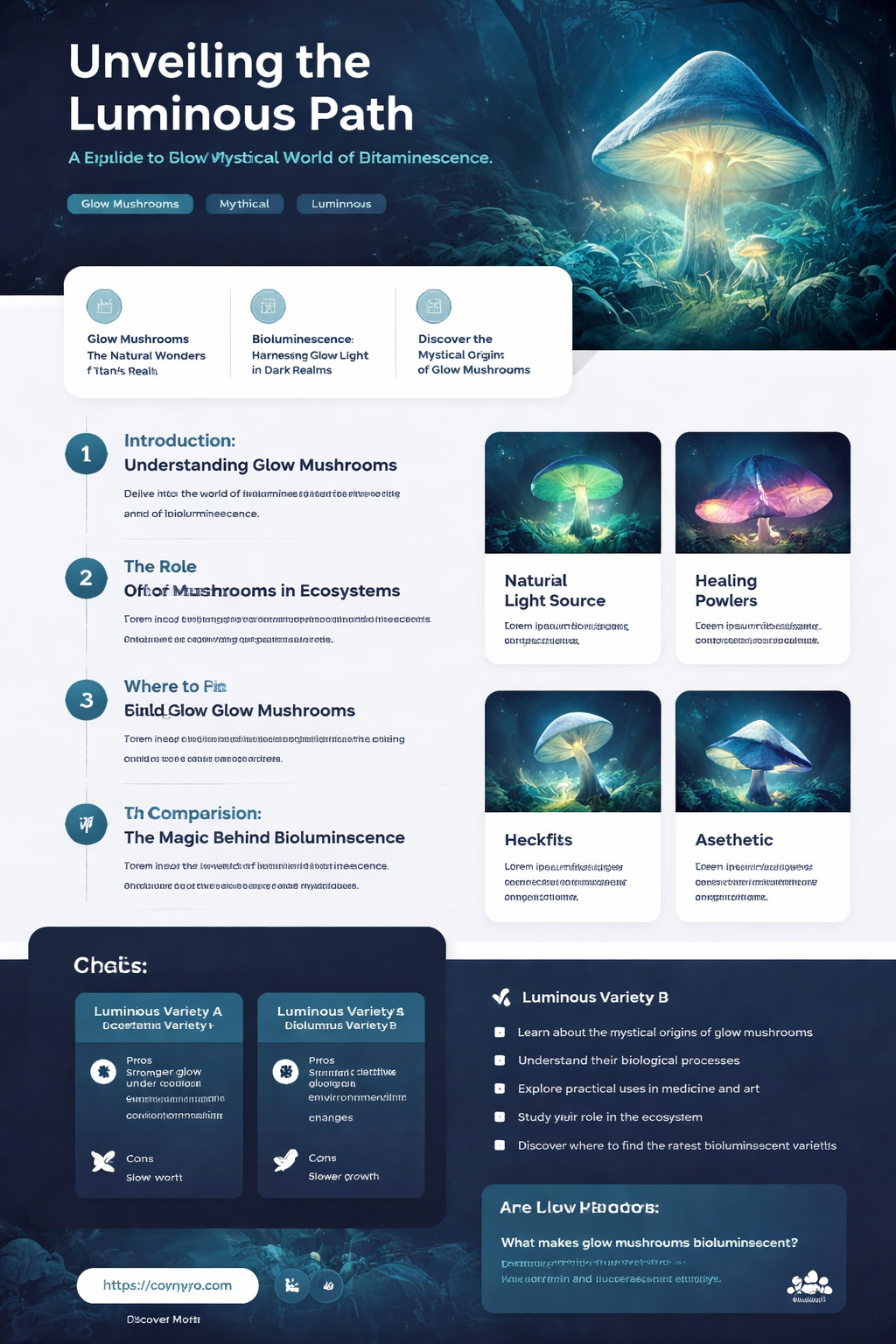 where to find glow mushrooms path of titans