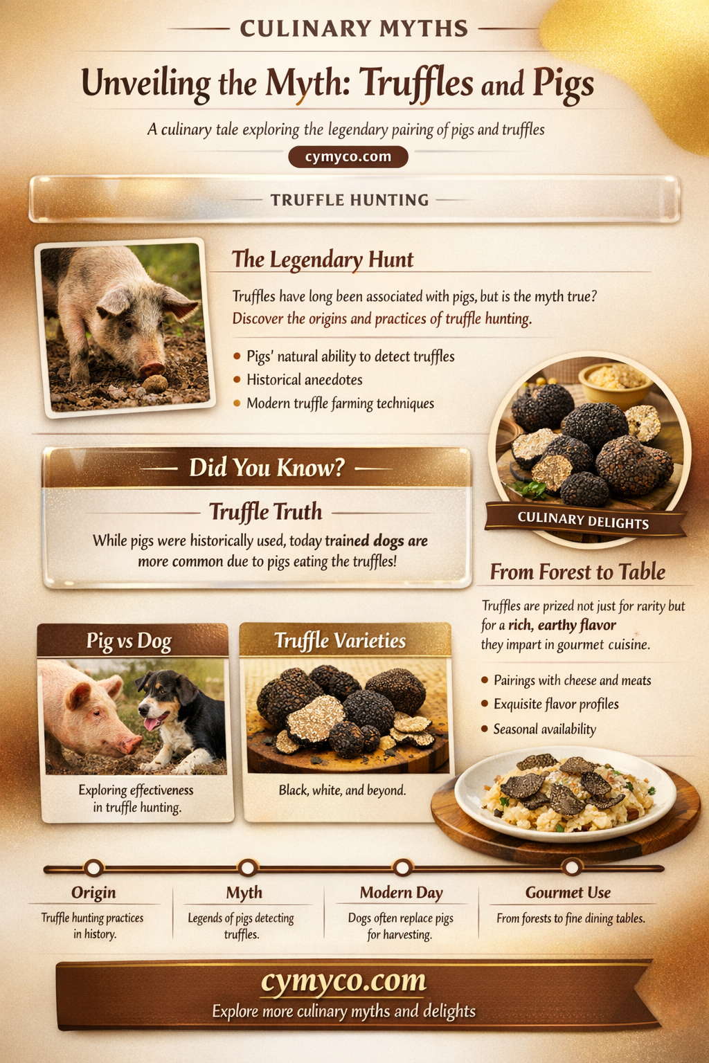 what are truffles pigs