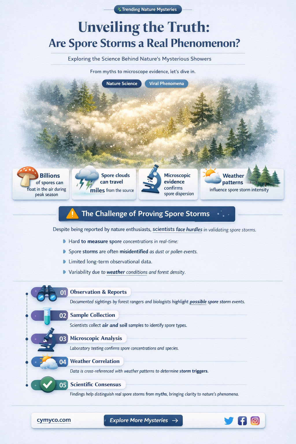 are spore storms real