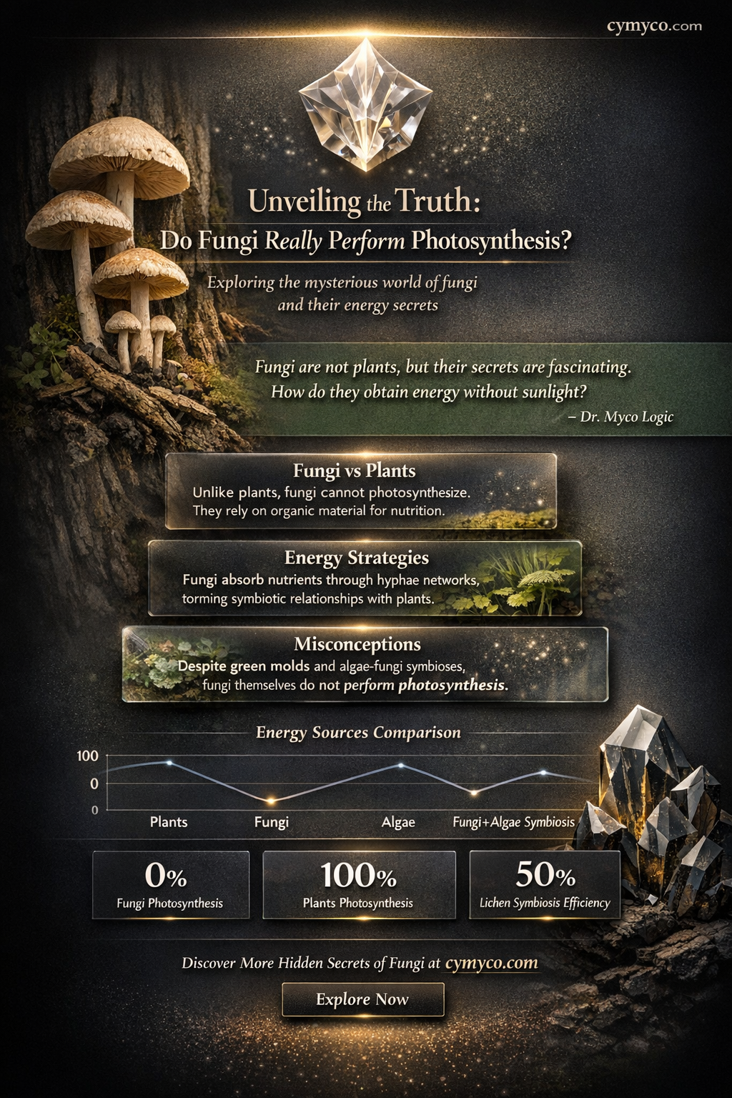 do fungi perform photosynthesis