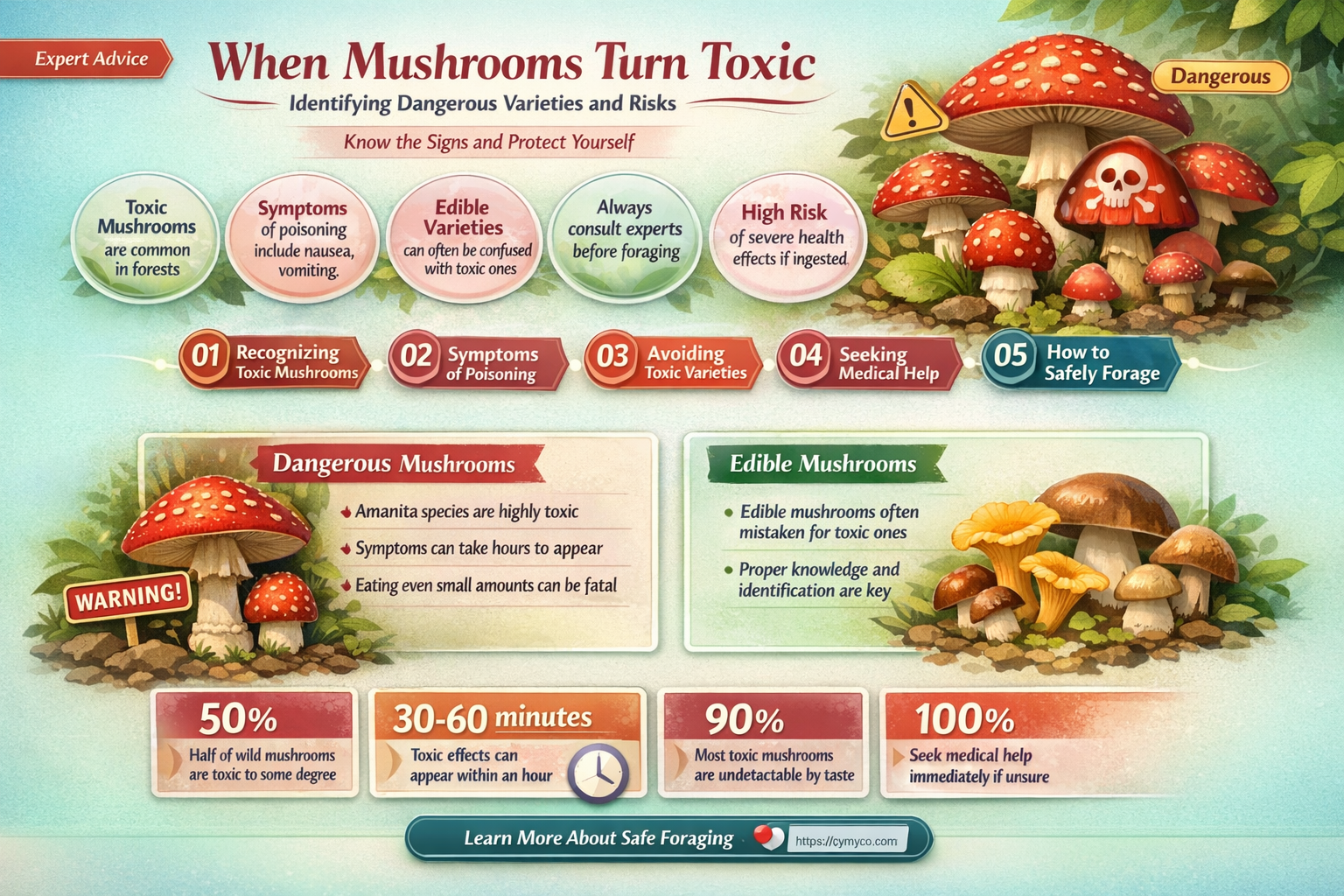 when are mushrooms bad