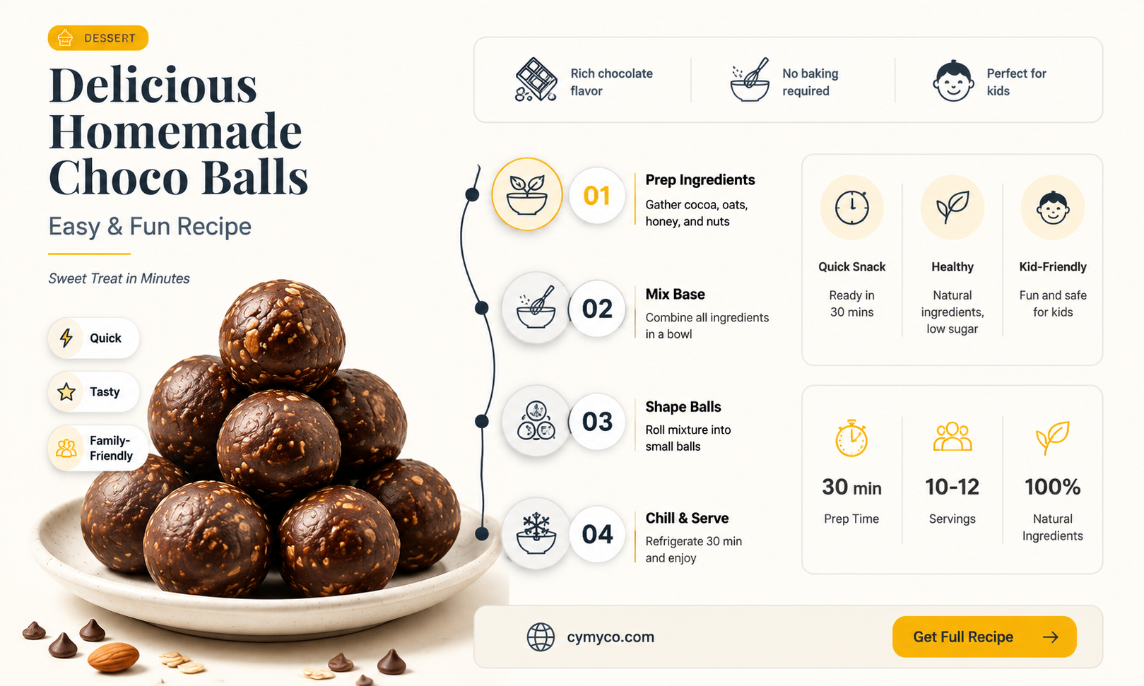 how to make choco balls