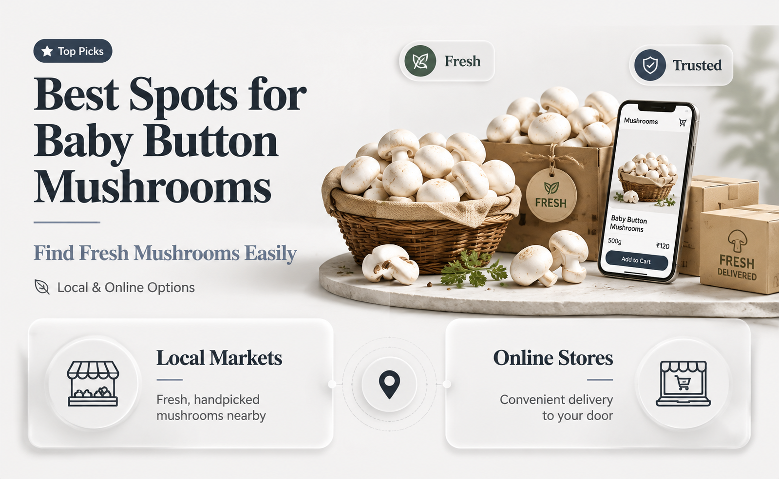 where to buy baby button mushrooms