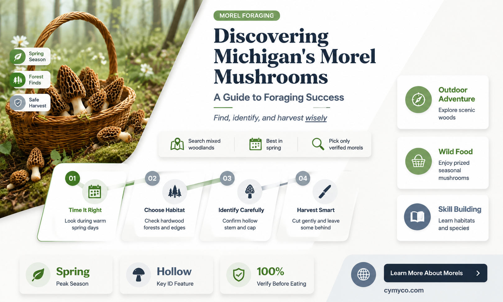 how to find morels in michigan