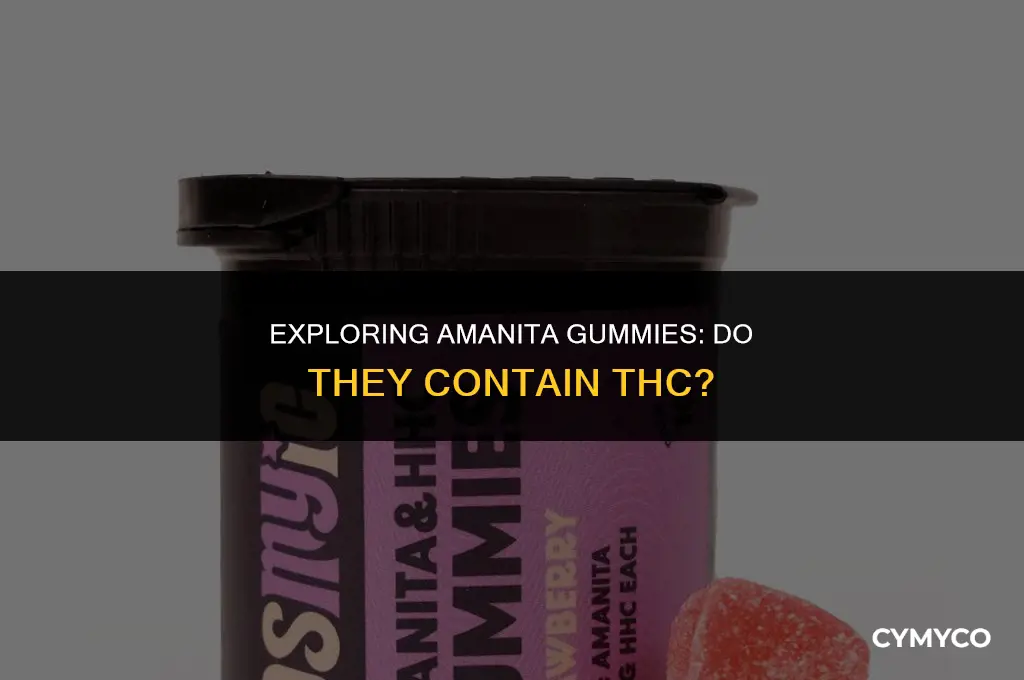 do amanita gummies have thc