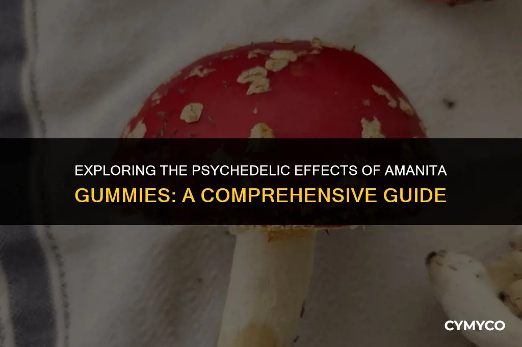 do amanita gummies make you trip